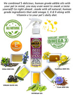 Flavored Sprays Roast Beef Omega-3 Oil for Dogs - 4 oz - image 3