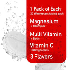 Swiss Imports Effervescent Variety Pack with Vitamin C 1000mg