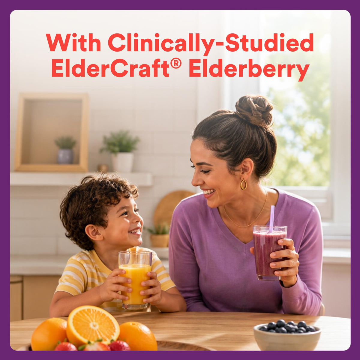 SmartyPants Kid Triple Action Immunity Elderberry Gummies - 60 Ct - image 4