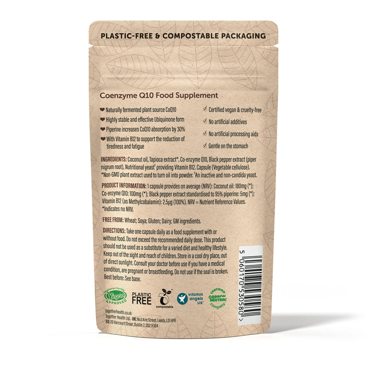 Together Bio-CoQ10 Food Supplement - 30 Softgels - image 2