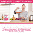Step Above Proteins Beauty Collagen Peptides Berry Hibiscus - 12 Oz - image 7