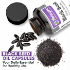HERBOGANIC Cold Pressed Black Seed Oil Softgels - 90 Softgels - image 5