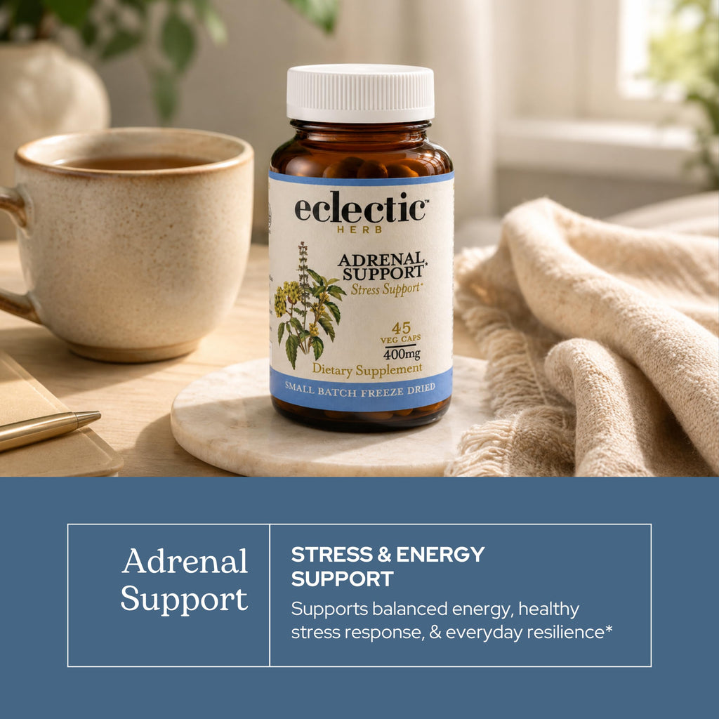 Eclectic Institute Adrenal Support Rhodiola Ashwagandha - 45 Capsules - image 3
