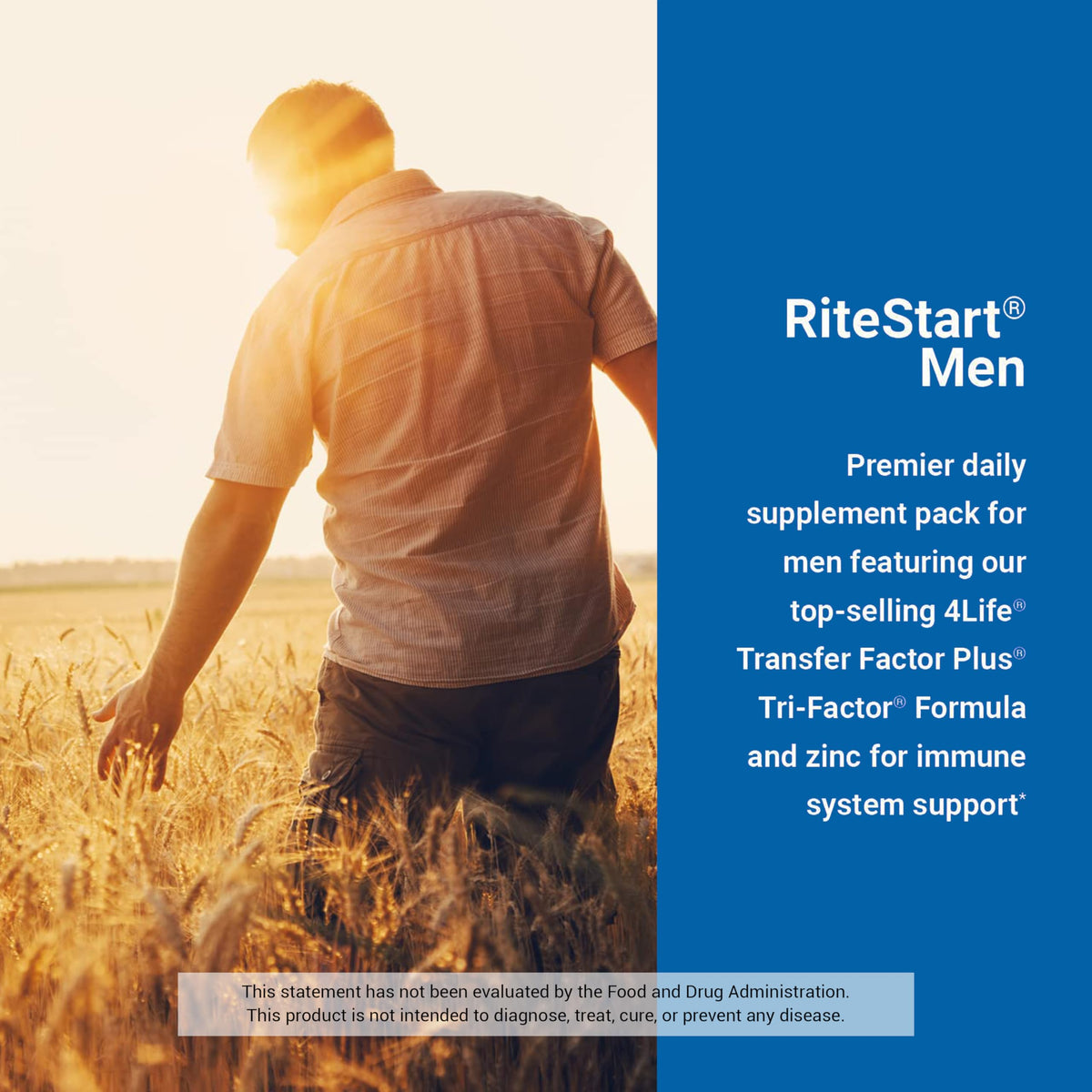 4Life RiteStart Men Multivitamin with CoQ10 - 30 Packets - image 4