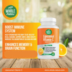 Whole Nature Liposomal Vitamin C Supplement Pills 1200 mg - High