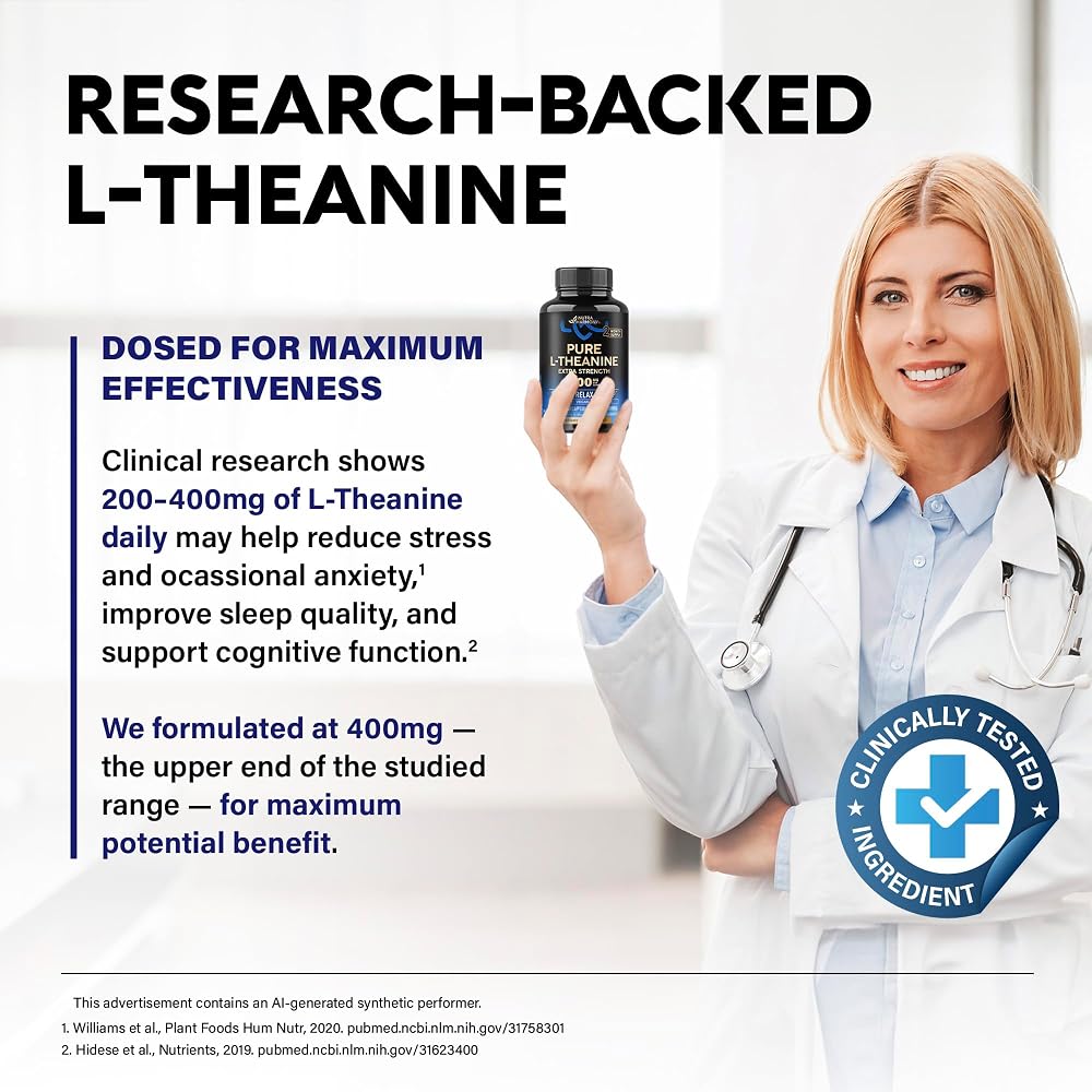 NUTRAHARMONY L Theanine 400 mg