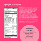 Amazon Elements Women's Organic Multivitamin Gummies - 90 Gummies - image 2