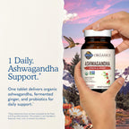 Garden of Life Organic Ashwagandha with Probiotics & Ginger - 60 Tablets - image 8