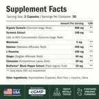 Vimerson Health Melatonin 3mg + Valerian Root Sleep Aid - 60 Capsules - image 2