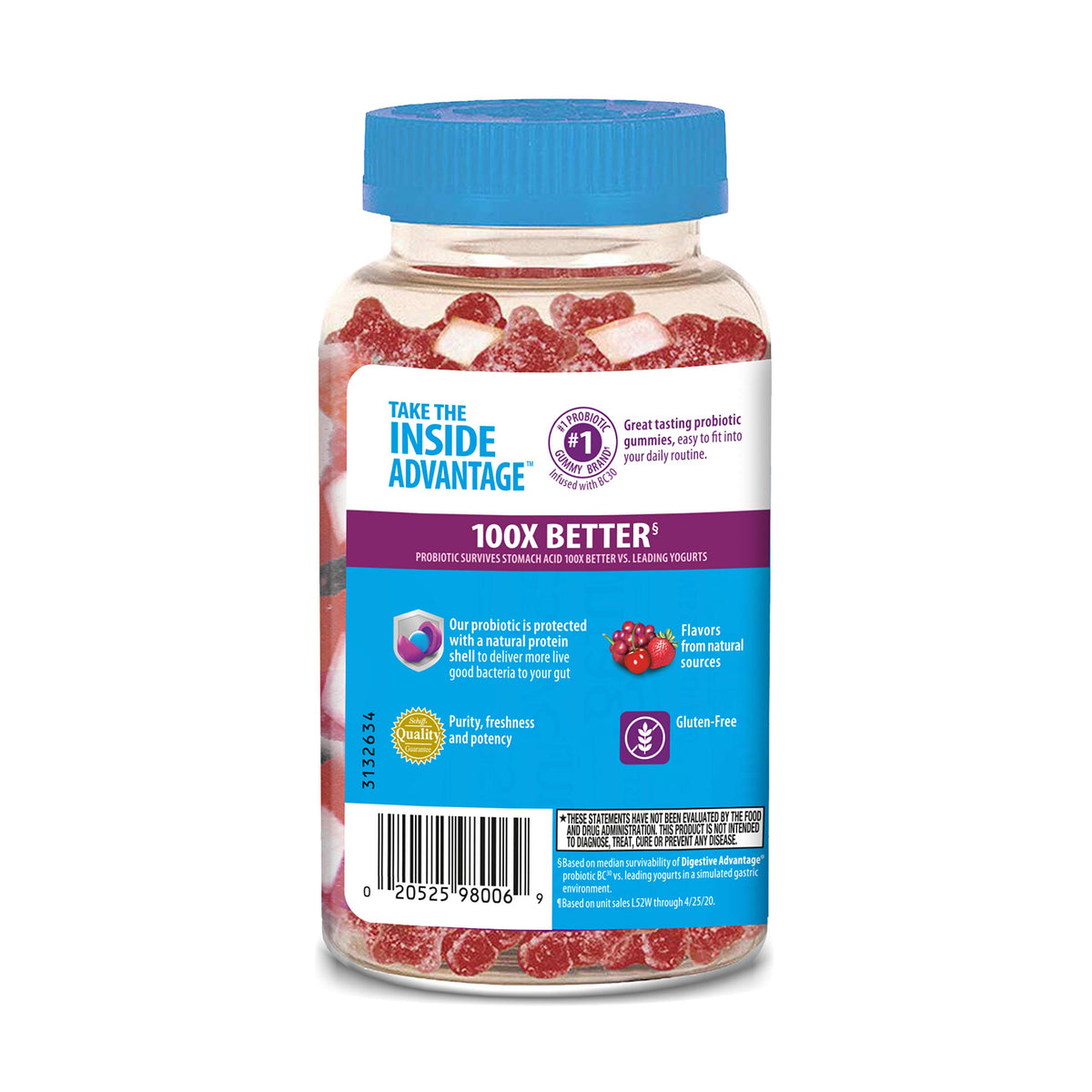 Digestive Advantage Probiotic Gummies for Digestive Health - 90 Count - image 13