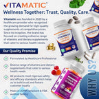 Vitamatic Saccharomyces Boulardii 10 Billion CFU + MOS - 60 Capsules - image 7