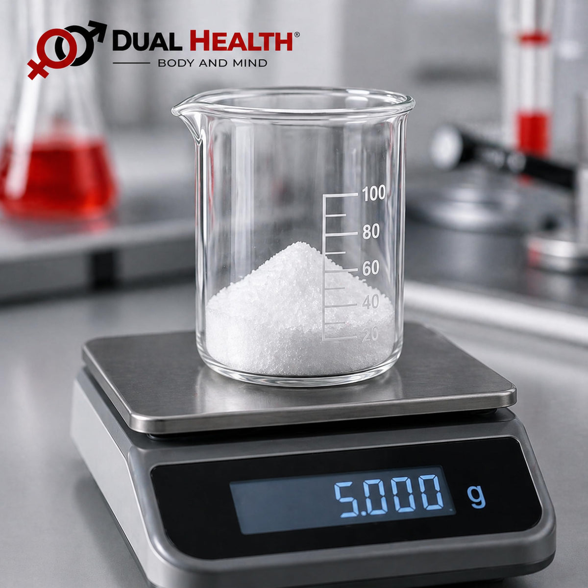 Dual Health L-Glutamine Pure Powder 5000mg - 5 lbs - image 9