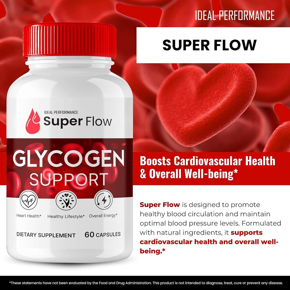 IDEAL PERFORMANCE Super Flow Glycogen Support - 60 Capsules - image 4