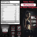 Xwerks Grow Whey Protein Isolate, 25g Strawberry - 30 Servings - image 4