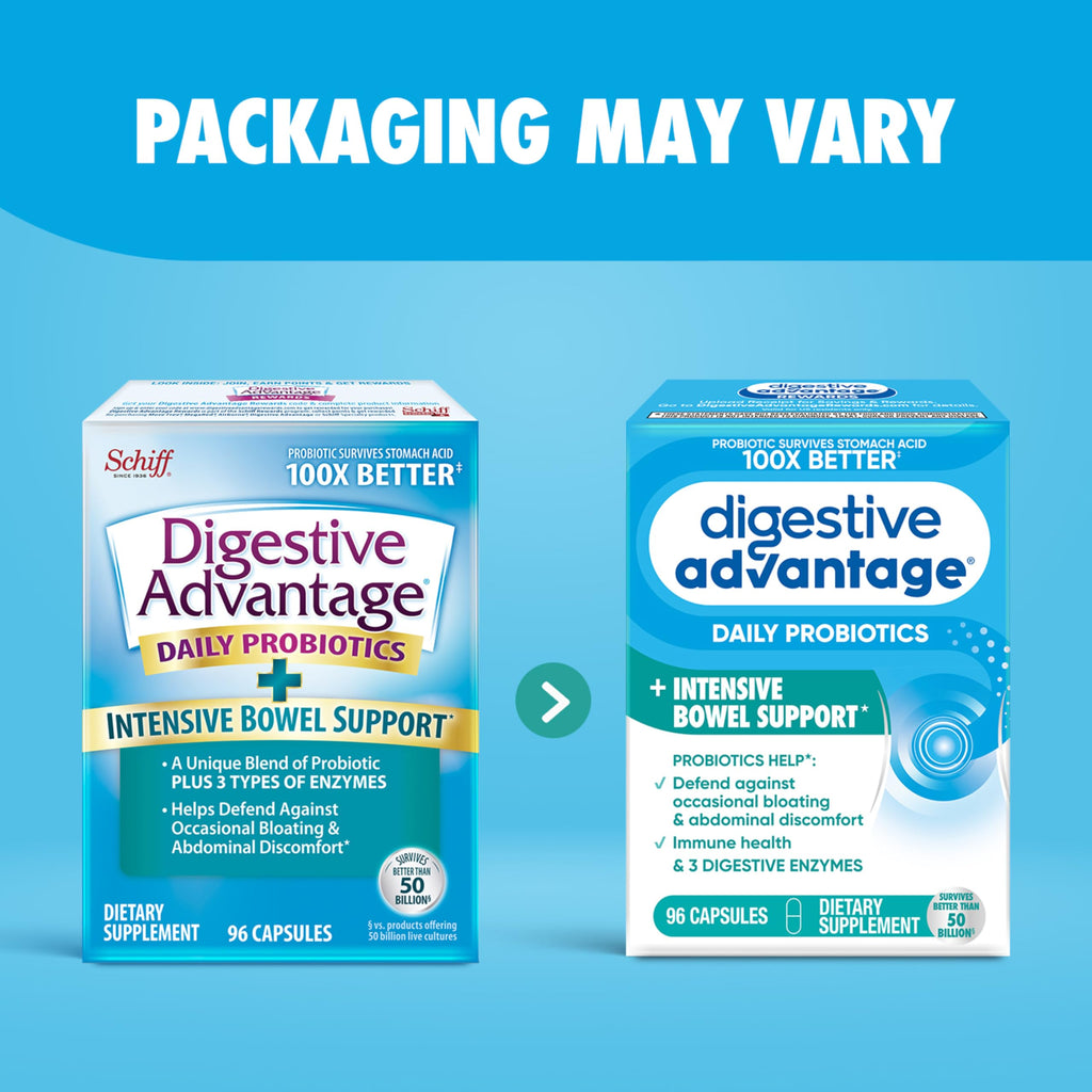Digestive Advantage IBS Probiotics with Digestive Enzymes - 96 Capsules - image 5