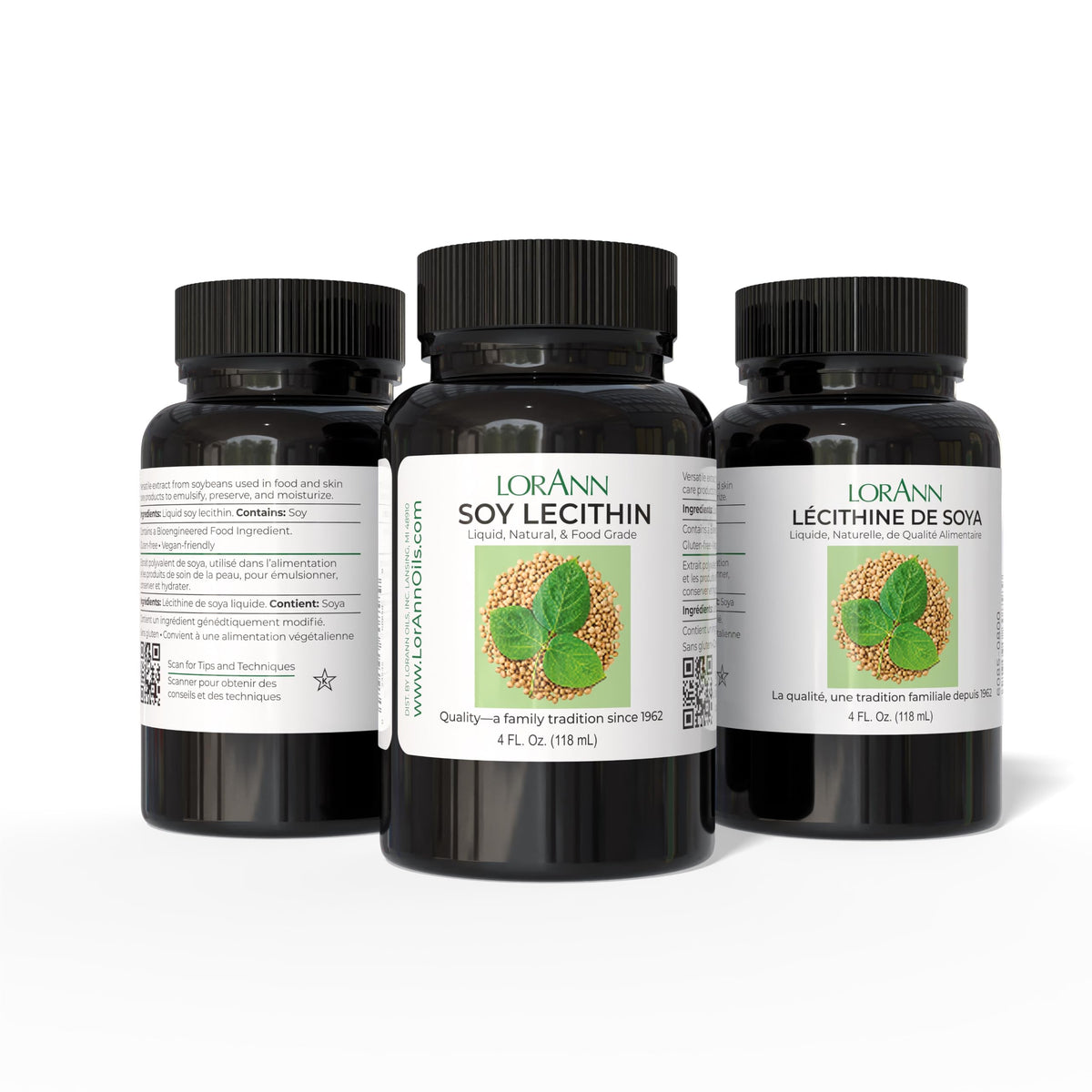 LorAnn Oils Natural Liquid Soy Lecithin - 4 Fl Oz - image 4