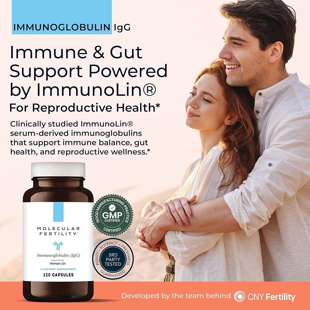 Molecular Fertility Immunoglobulin IgG Supplement - 60 Servings - image 2