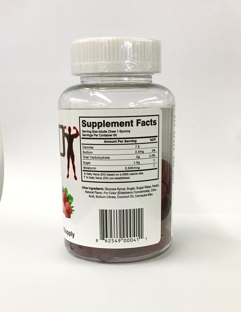 Hollywood Pro Melatonin Gummies 2.5 mg for Sleep - 90 Count - image 4