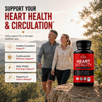 HerbaMe Heart Health Supplement for Circulation Support - 120 Capsules - image 3