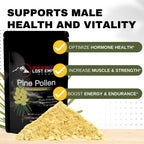 Lost Empire Herbs Pine Pollen Powder Wild Harvested - 50g - image 3