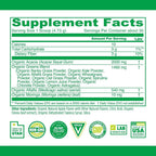 ZHOU Organic Daily Greens Powder Green Apple - 30 Servings - image 2