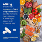 Vitalibre 10 in 1 Magnesium Complex, 420mg Elemental Magnesium