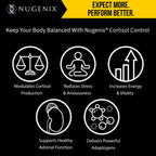 Nugenix Cortisol Control Adrenal Support - 60 Capsules - image 4