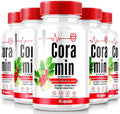NutraRize Coramin All-Natural Capsules Blood Flow Support - 300 Capsules