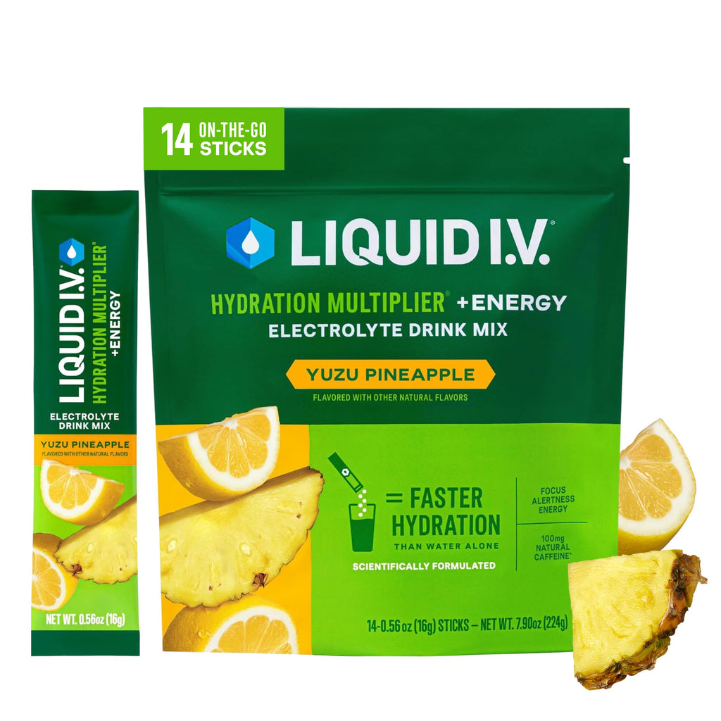 Liquid I.V.® Hydration Multiplier +Energy - Electrolyte Powder Drink