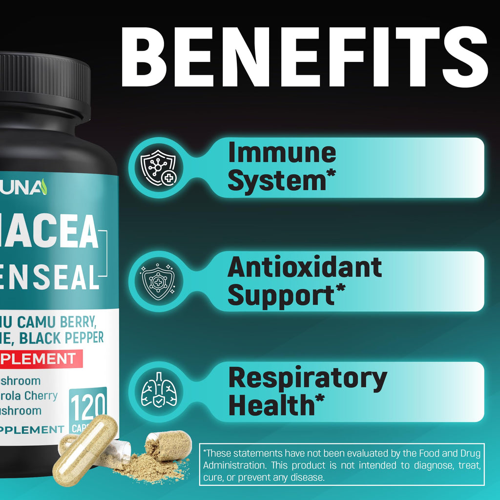 CIVIMUNA Echinacea Extract Capsules - 120 Capsules - image 5