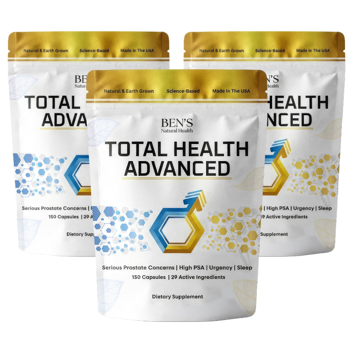 Ben's Natural Health Total Health Advanced - 150 Capsules