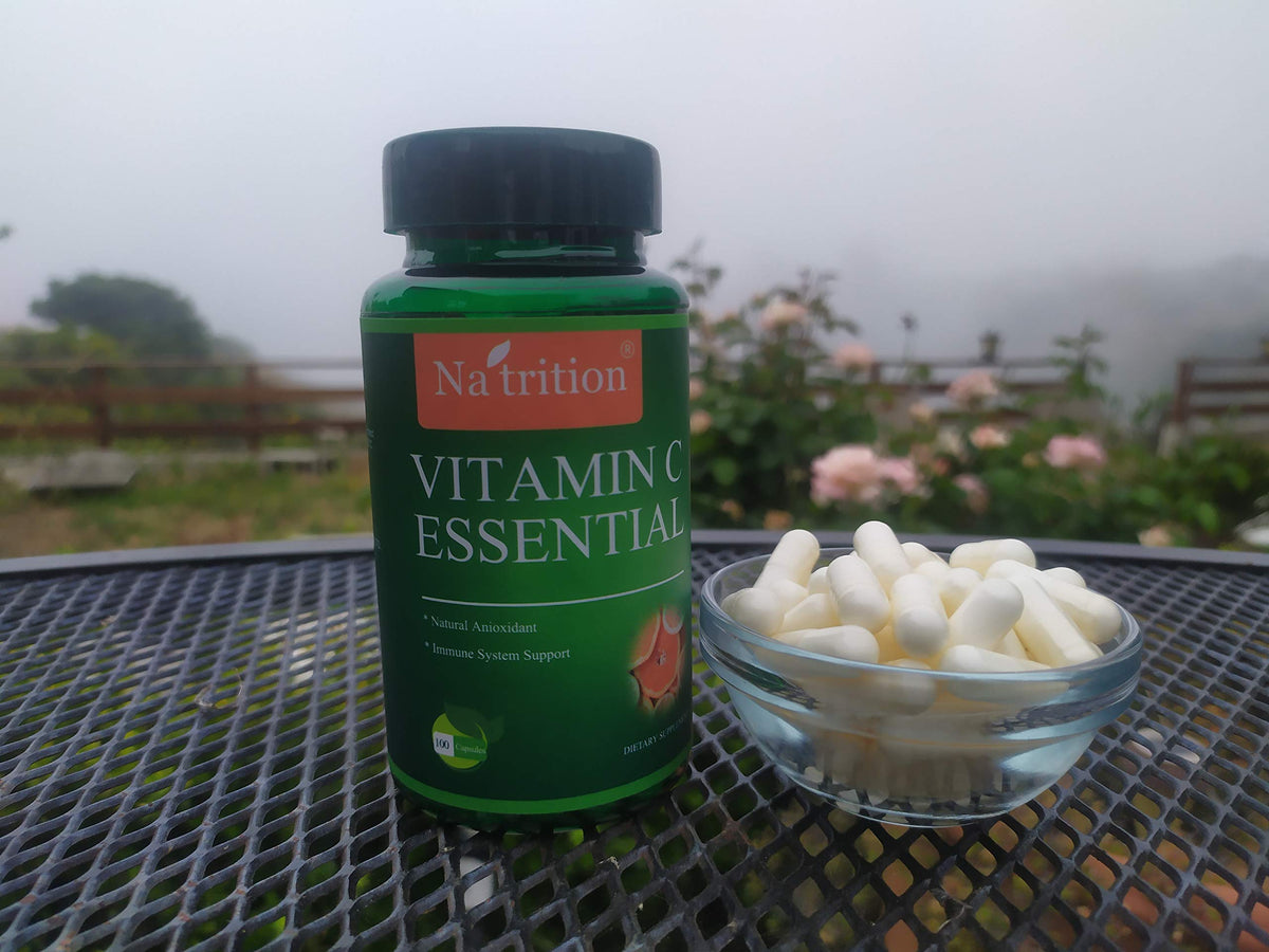 Na'trition Vitamin C 1000 mg Vegan Capsules Immune Support - 90 Capsules - image 4