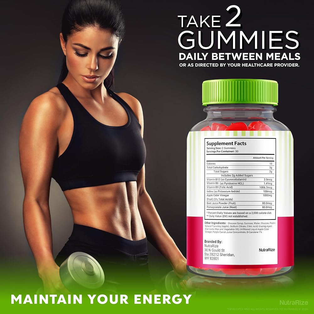 NutraRize Vibrant Life Keto ACV Gummies - 60 Gummies - image 6