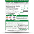 Vitabiotics Ultra Vitamin D3 1000 IU - 96 Tablets - image 3