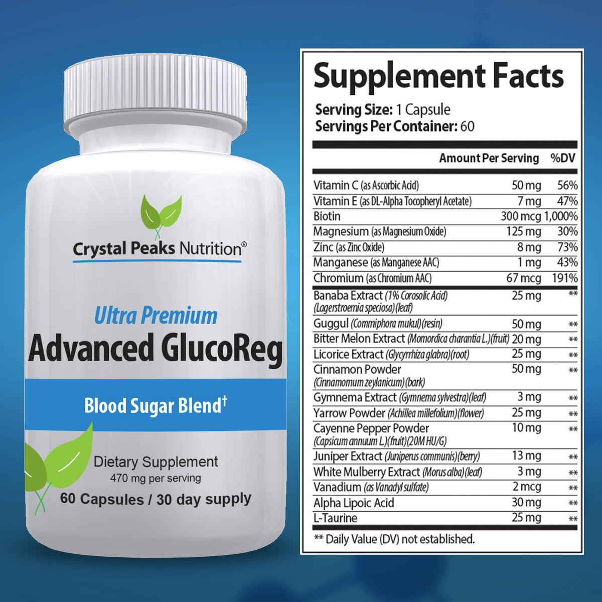 Crystal Peaks Nutrition Blood Support Supplement - 60 Capsules - image 3