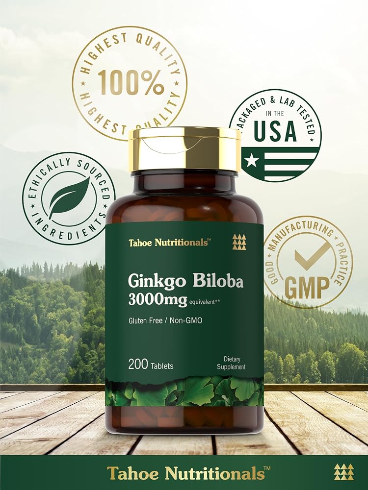 Carlyle Ginkgo Biloba Extra Strength - 200 Vegetarian Tablets - image 6