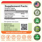 Nature's Branch Organic Ashwagandha with Black Pepper - 180 Capsules - image 6