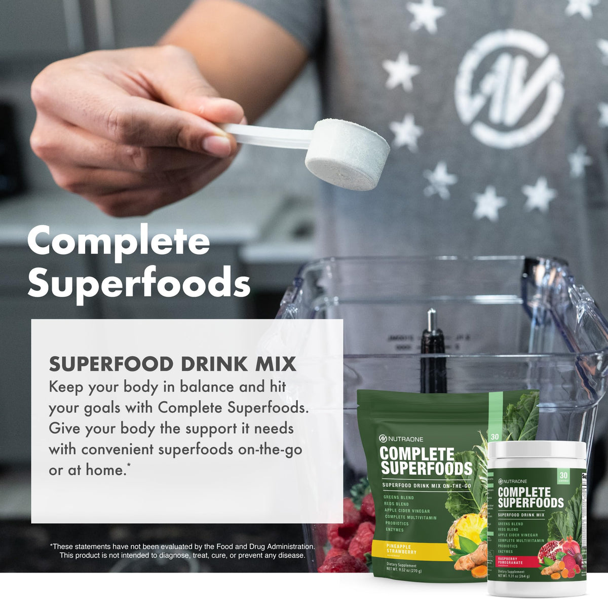 NutraOne Complete Superfoods Greens & Reds Powder - 30 Servings - image 7
