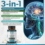 TRUEMED Calmer Mind Nootropic for Sleep & Relaxation - 60 Capsules - image 2