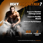 NutraRize Vigortrix Capsules for Men Energy & Stamina - 120 Capsules - image 4