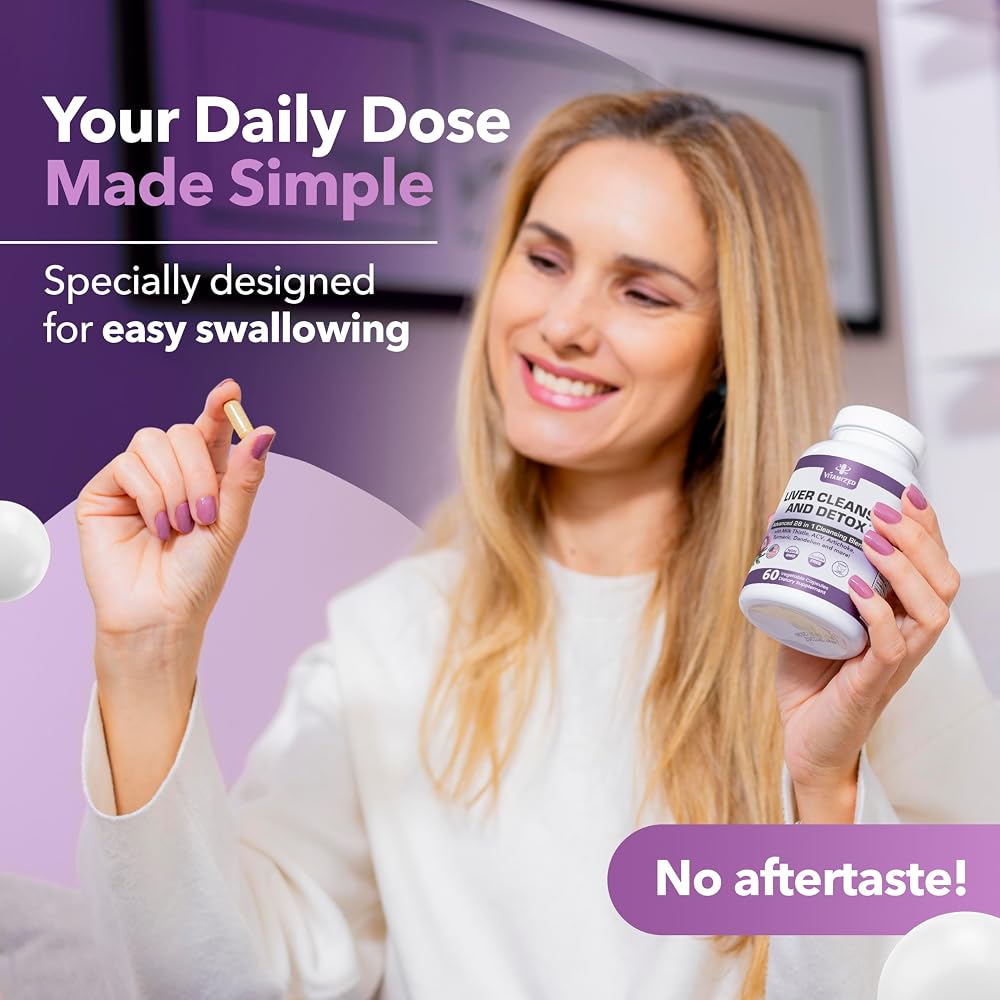 VITAMIZED Liver Cleanse Detox & Repair Supplement - 60 Capsules - image 5
