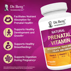 Dr. Berg Natural Prenatal Vitamins for Women - 60 Capsules - image 4