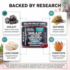 Clean Nutraceuticals Alpha Glow Shilajit Gummies - 60 Count - image 3