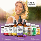 Wild & Organic Saffron Drops - 88.5 mg Saffron Supplement for Mood