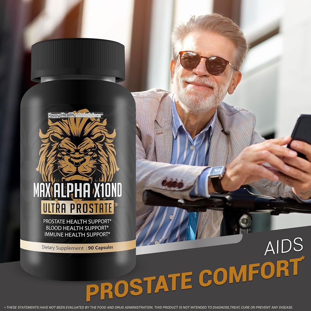 Happy Health Marketplace Max Alpha X10ND Ultra Prostate Support - Capsules - image 6
