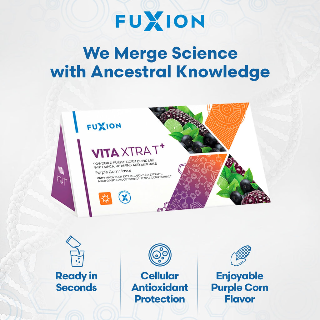 FuXion Vita Xtra T+ Energy Drink Powder - 28 Sticks - image 3
