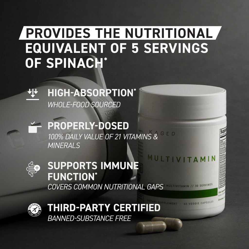 Kaged Multivitamin Capsules - 60 Capsules - image 5