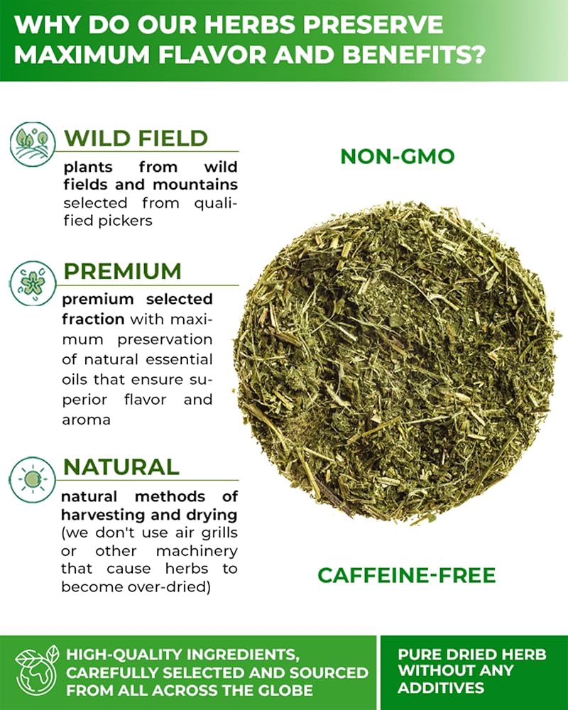Wildfield Herbs Dried Nettle Leaf Tea Stinging Nettle - 113g - image 2