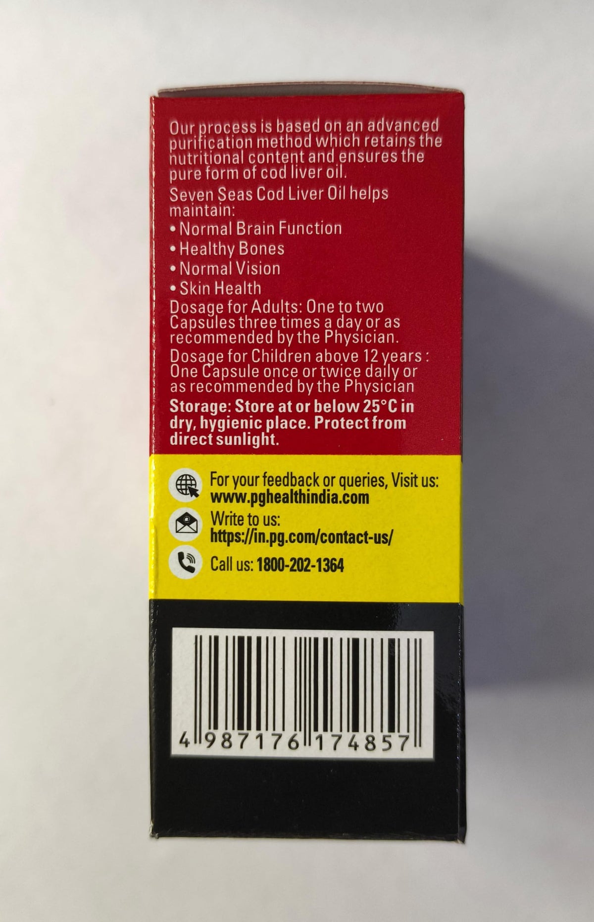 Seven Seas Cod Liver Oil High Strength with Vitamins D & E - 100 Capsules - image 4