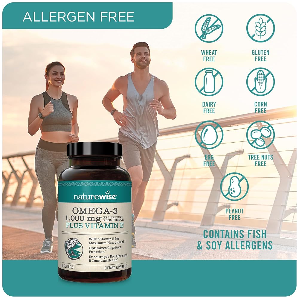 NatureWise Vitamin B Complex & Omega 3 Fish Oil Bundle - 540 Softgels - image 9